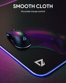 AUKEY KM-P8 RGB Tappetino per mouse da gioco16.53x2.75x2.75 pollici