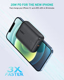 AUKEY PB-N83 Mini USB C Caricatore Portatile Nero 10000mAh