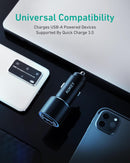 AUKEY CC-Y17S Caricabatteria da auto con doppio LED USB-A - 36W