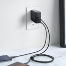 AUKEY PA-D1 Caricatore PD a doppia porta Focus Mix da 30 W con rilevamento dinamico