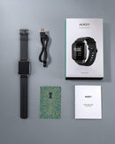 (Italiano & French)AUKEY LS02 Smartwatch Fitness Tracker 12 modalità di attività IPX6 impermeabile nero
