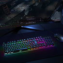 (Italiano & French Layout)AUKEY KM-G12 Tastiera meccanica Blue Switch 105-key con software di gioco