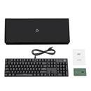 (Italiano & French Layout)AUKEY KM-G12 Tastiera meccanica Blue Switch 105-key con software di gioco
