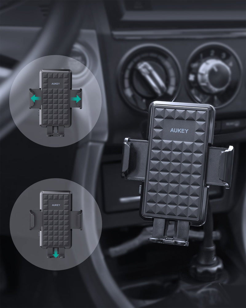 Auto Supporto Auto Per Tablet E Telefono Da Portabicchieri - Regolabile 4.7~10", Con Alimentazione USB Supporto Ipad - Foto 4