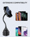 AUKEY Portabicchieri Regolabile Universale per Auto, Portabicchieri da Auto Supporto per Telefono, Nero HD-C46