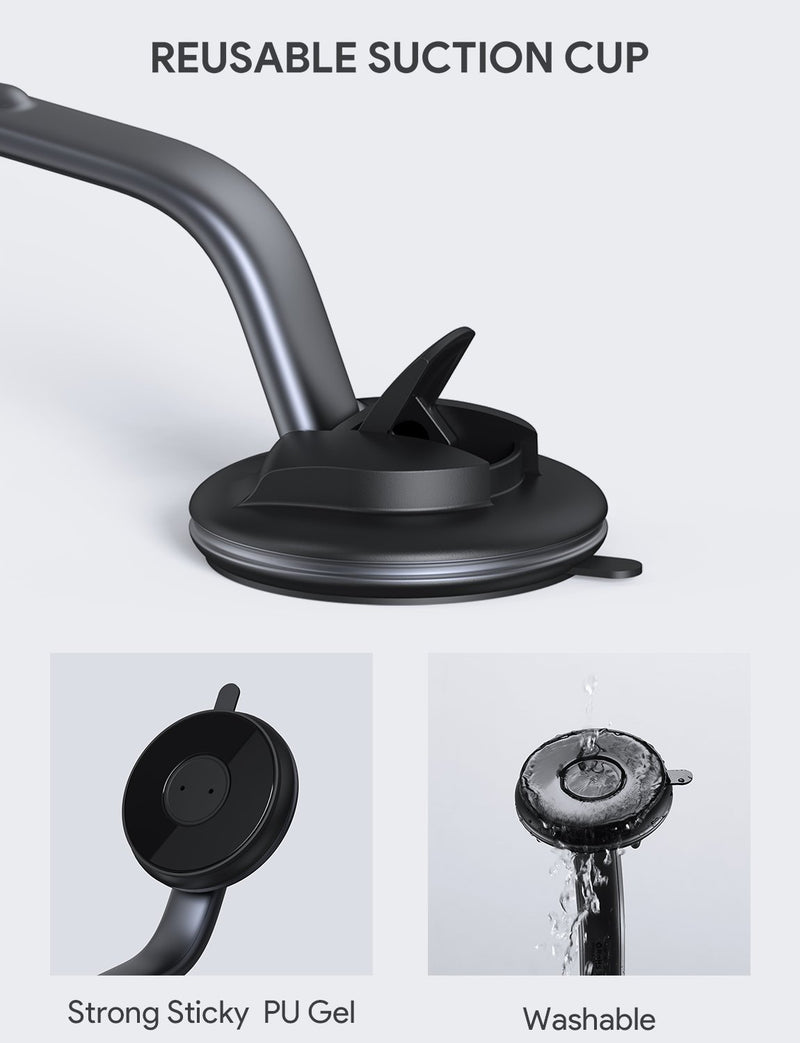 AUKEY HD-C49 360 Degree Rotation Car Phone Holder - MAGNETIC CAR MOBILE PHONE HO - Foto 2