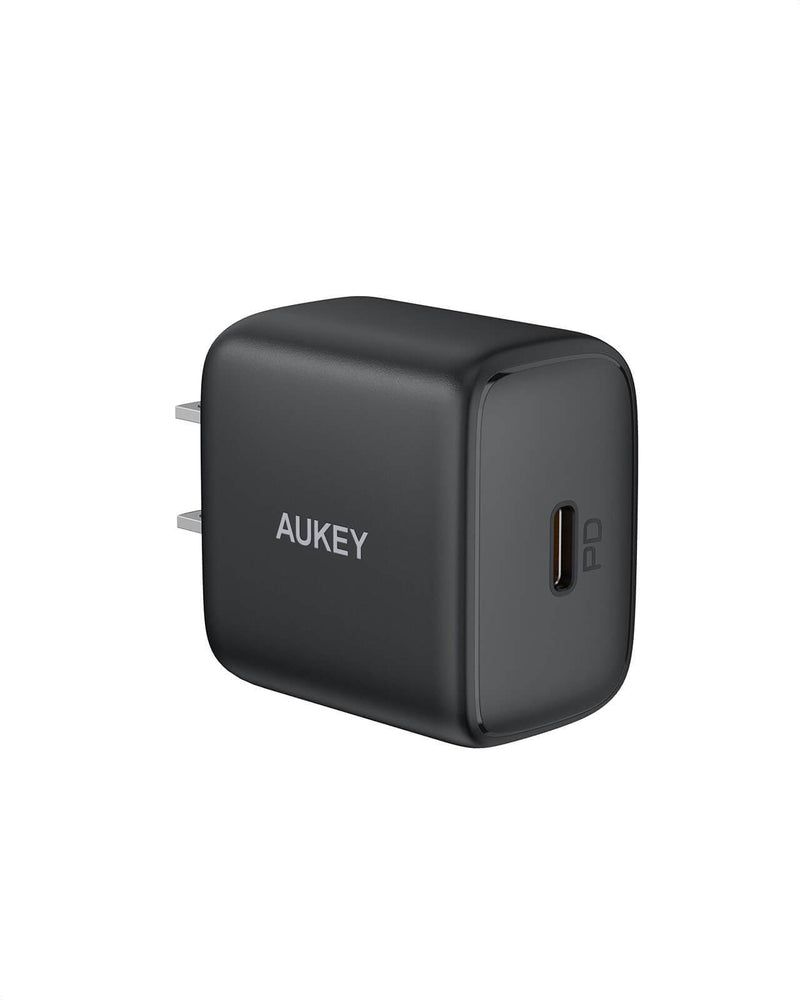 AUKEY PA-R1 Swift Charger with PD & QC 3.0 USB C 20W Black