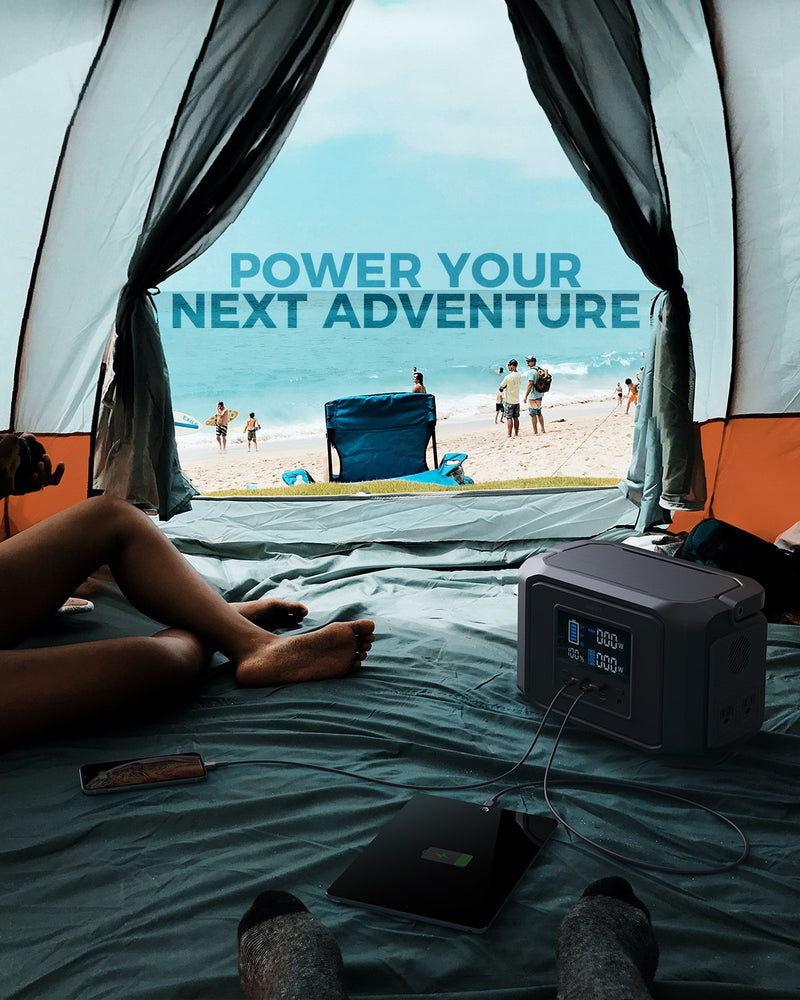 PowerZeus 500 Portable Power Station 518Wh - NEW